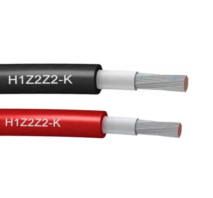 Solarkabel 6mm2 PV Kabel Set je 50m Made in Germany + Italien
