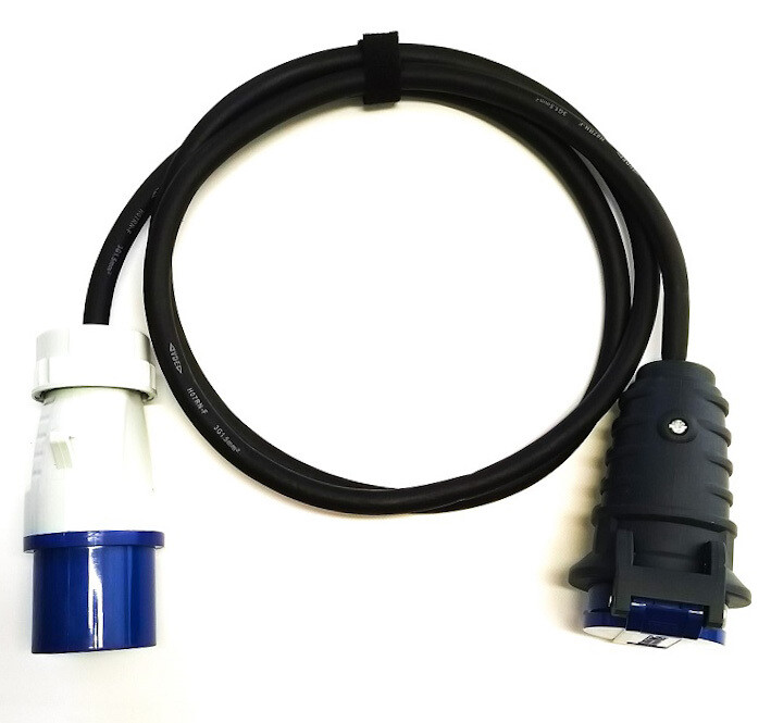 Camping Kabel Uebergangskabel CEE16-3 auf CH T23 IP55 ab 26.90.-