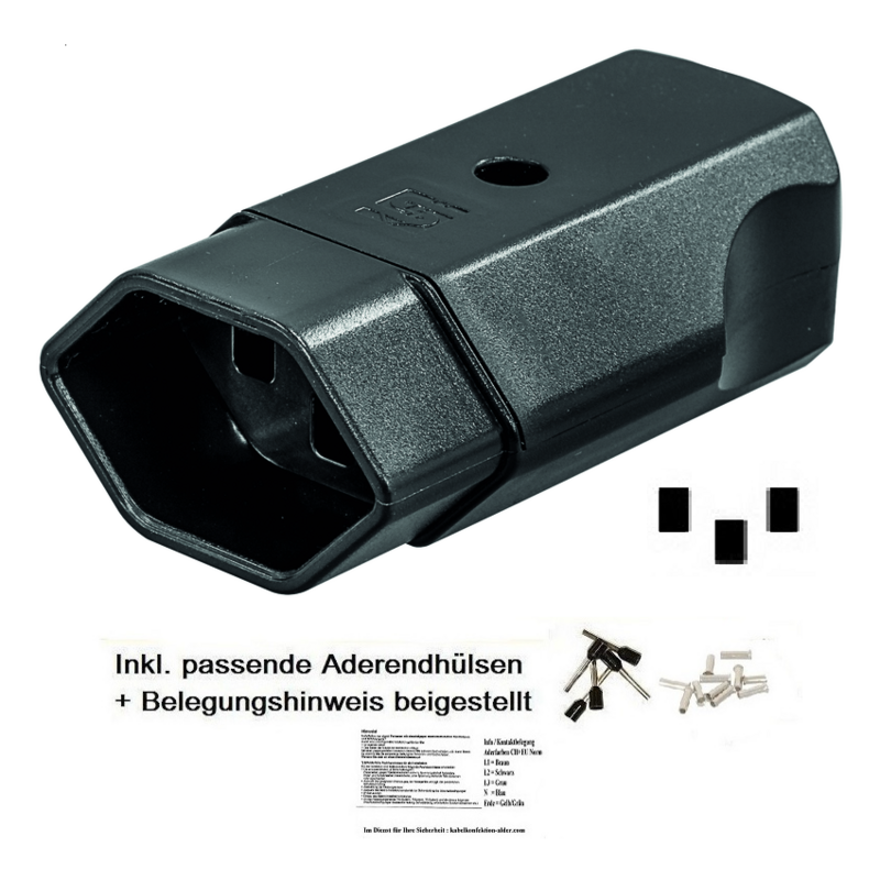 Kupplung T23 IP20 für Innenanwendung