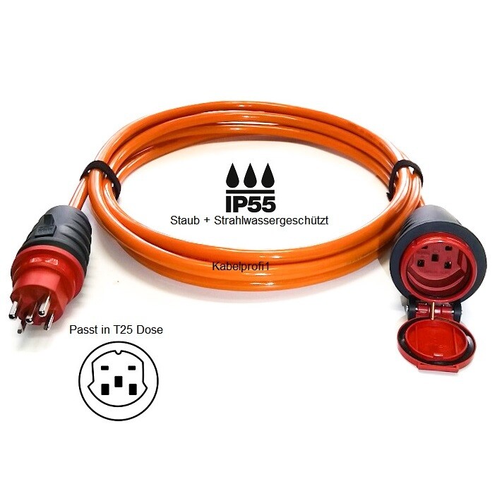 T25 IP55 Pur Verlängerungskabel 5x2,5mm2 ab 79.-