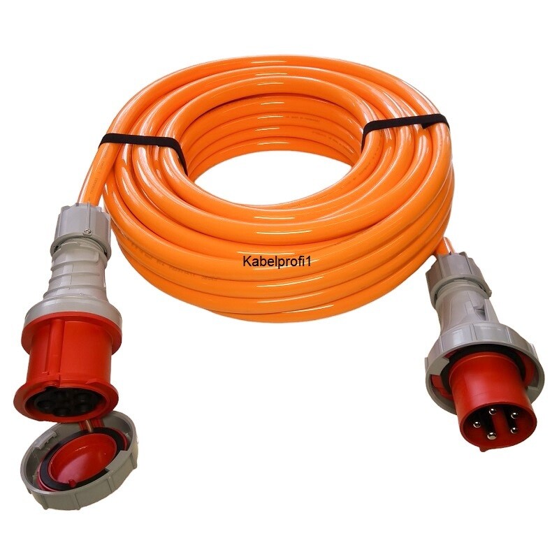 Baustromkabel CEE63-5 5x16mm2 Purkabel bis 43kW div. Längen ab 199.-