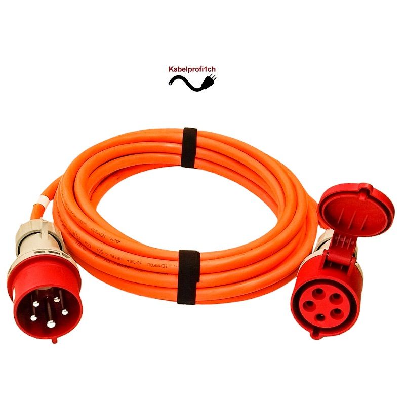 Aktion 5m Pur Verlängerungskabel CEE32-5 230-400V IP44