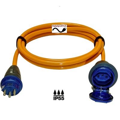 T23 IP55 Pur Verlängerungskabel 3x2,5mm2 ab 62.-