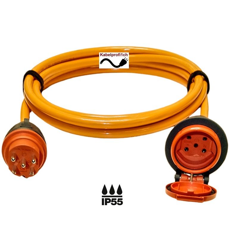 T15 IP55 Pur Verlängerungskabel 5x1,5mm2 ab 79.-