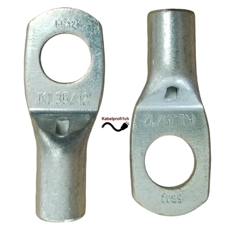 Rohrkabelschuh 50mm2 M12 stabil Klauke pro Stück
