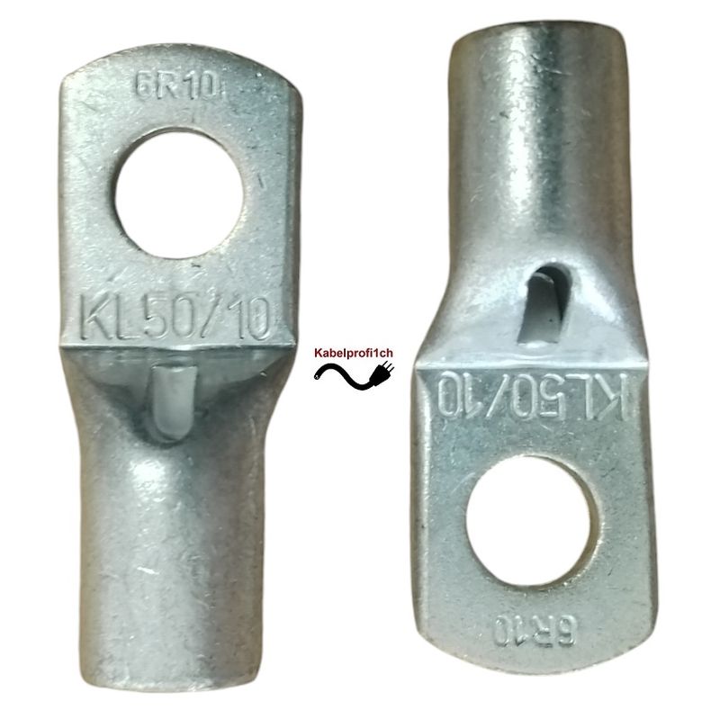 Rohrkabelschuh 50mm2 M10 stabil Klauke pro Stück