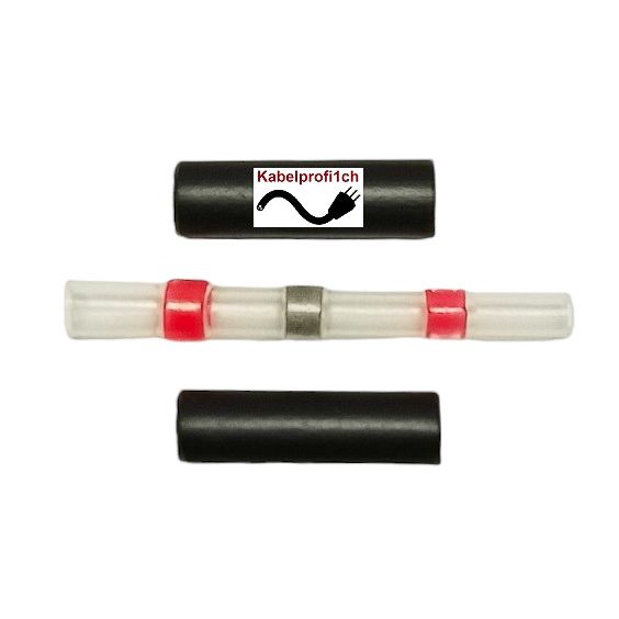 Kabelverbinder Schrumpfverbinder mit integriertem Lötzinn für Litzenkabel von 0,5-1mm2