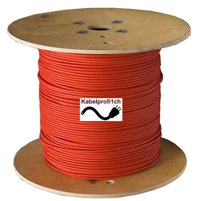 Solarkabel 6mm2 H1Z2Z2-K 200m Spule rot Sonderpreis nur 249.-