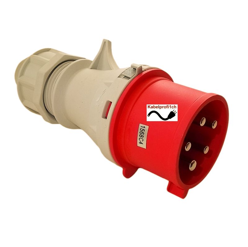 Aktion CEE32-5 Stecker IP44 230-400Volt 32Amp.