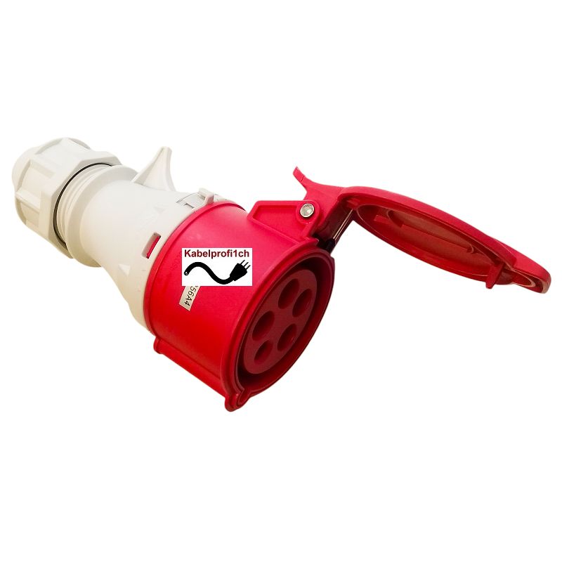 Aktion CEE32-5 Kupplung IP44 230-400Volt 32Amp.