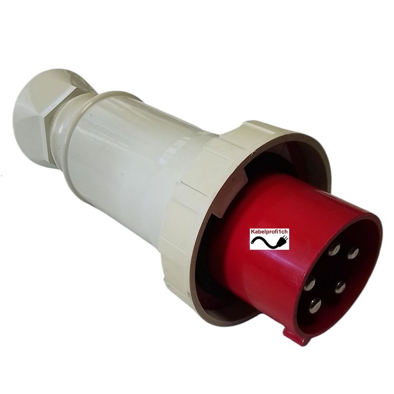 Stecker CEE125 IP66/67 Feller - Mennekes gebraucht
