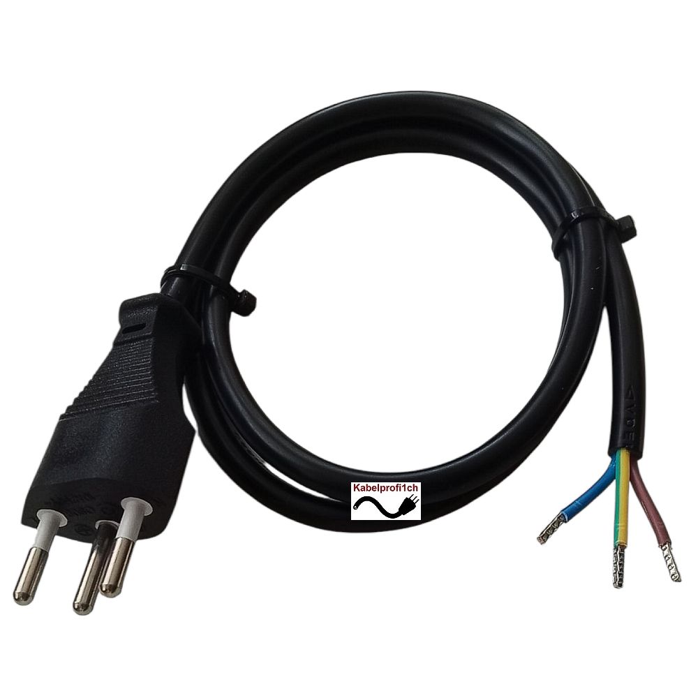 Geräteanschlusskabel stark T12  3x1,5mm2 IP20 diverse Längen ab 6.90.-