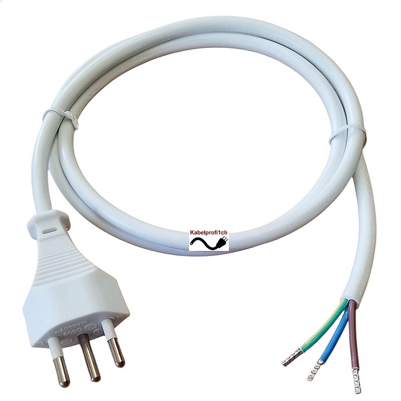 Geräteanschlusskabel T12  3x1mm2 IP20 diverse Längen ab 3.90.-