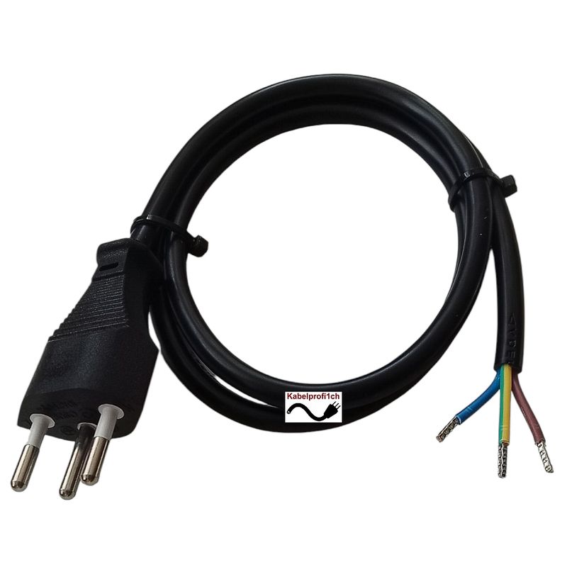 Geräteanschlusskabel T12 3x1mm2 IP20 diverse Längen ab 3.90.-