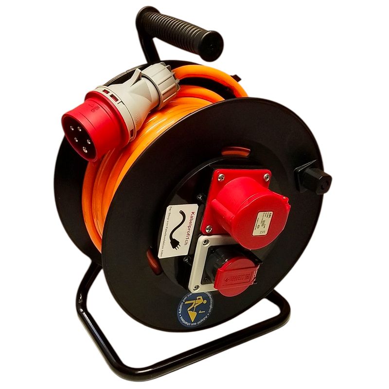 Pur Kabelrolle CEE16-5 IP44/T25 IP55 5x2.5mm2 ab 179.-