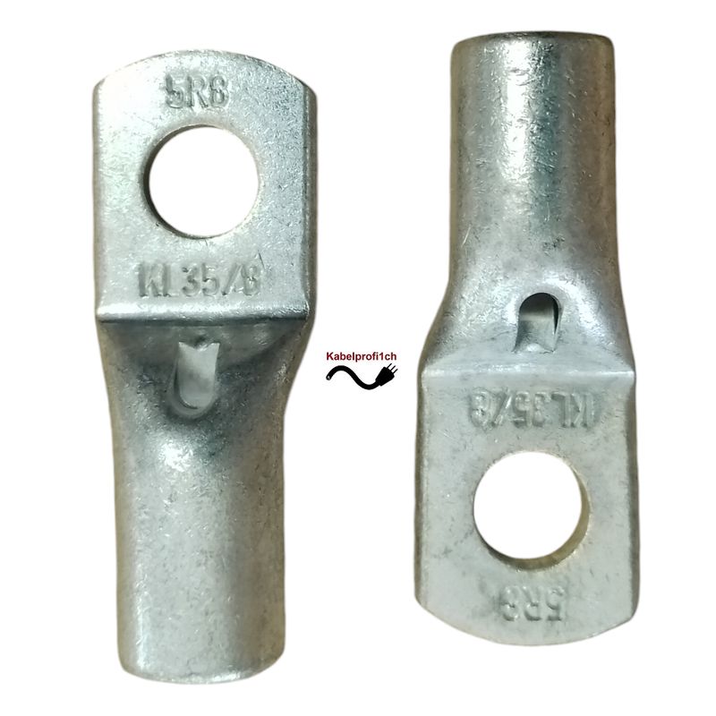 Rohrkabelschuh 35mm2 M8 stabil Klauke pro Stück