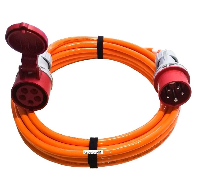 Pur Verlängerungskabel CEE32-5 IP44 20m 5x4mm2 bis 16kW nur 219.-