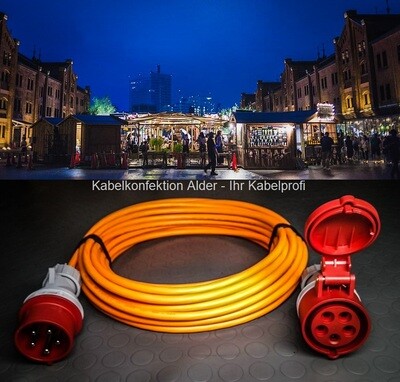 Pur Kabel CEE16-5 IP44 5x2,5mm2 Verlängerungskabel bis 11kW ab 49.90