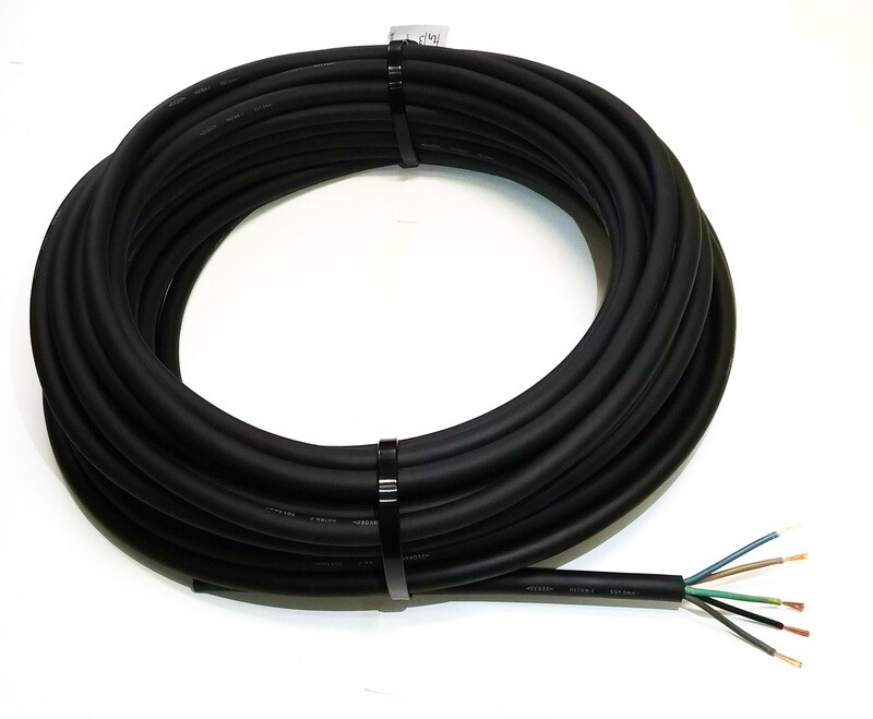 Gummikabel 5x1,5mm2 25m GDV verstärkt H07RN-F Aktion nur 69.90.-