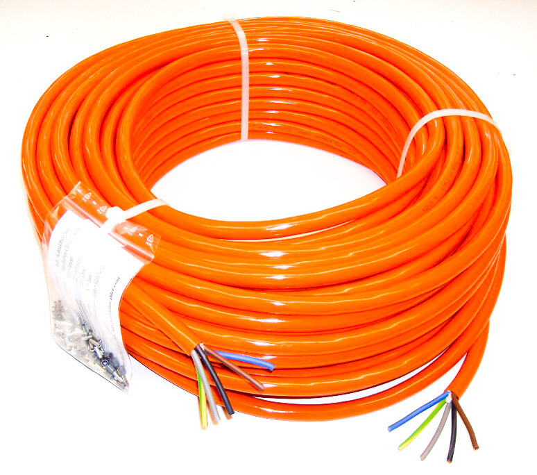 100m Pur Kabel 5x6mm2 H07BQ-F nur 979.-
