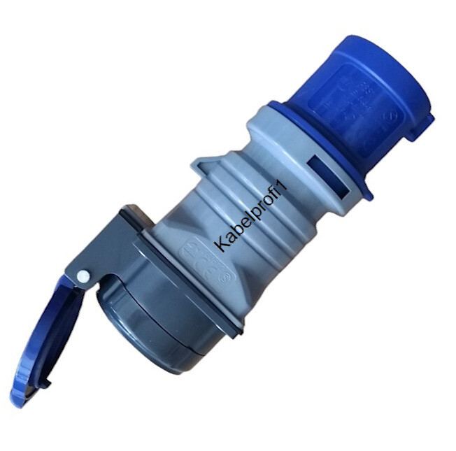 Kurzadapter Campingstecker CEE16-3 IP44 auf CH T23 IP55 Kurzadapter Campingstecker CEE16-3 IP44 auf CH T23 IP55