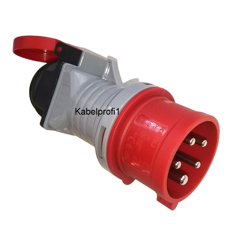 Kurzadapter CEE16-5 IP44 auf CH T25 IP55