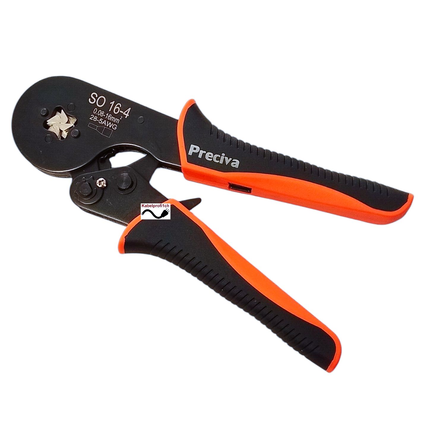 Crimpzange für Kabel Endhülsen von 0,08-16mm2