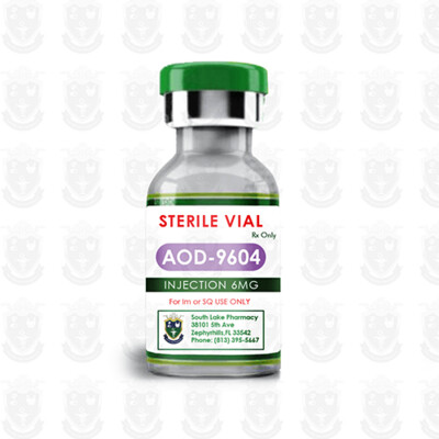 AOD-9604 6mg VIAL (SC INJECTION) with E-Visit SOUTH LAKE PHARMACY