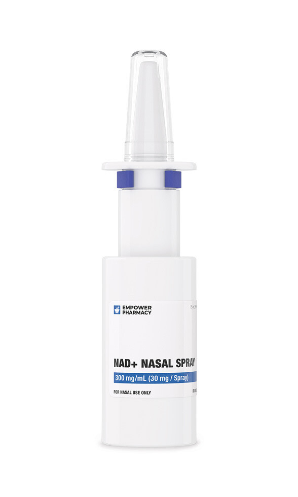 NAD+ 300mg/ml NASAL SPRAY 15ml Bottle with E-Visit EMPOWER PHARMACY