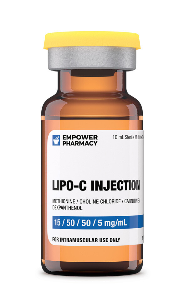 Lipo-C IM INJECTION (Methionine/ Choline Chloride / L-Carnitine / Dexpanthenol 15/50/50/5 mg/mL vial with E-Visit EMPOWER PHARMACY
