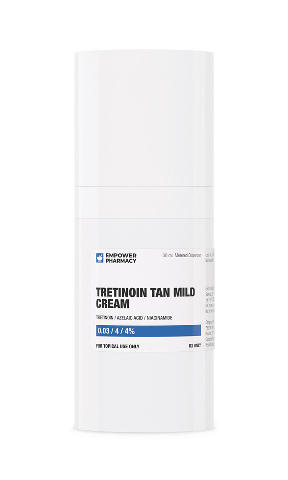 AntiAging TAN (Tretinoin/Azelaic Acid/Niacinamide) Cream 30 mL Pump