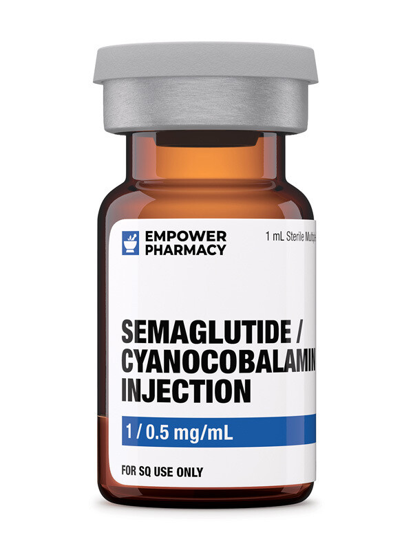 Semaglutide/B12 (Cyanocobalamin) SC Injection with EVisit EMPOWER PHARMACY