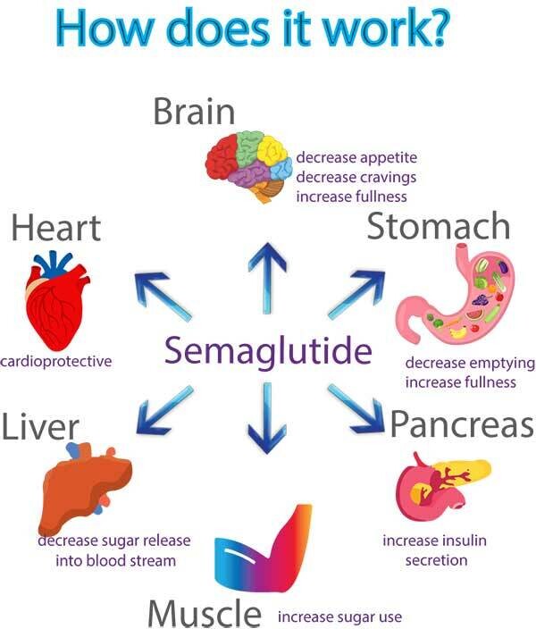 Semaglutide 2.5mg/ml SC Injection with E-Visit HALLANDALE PHARMACY 