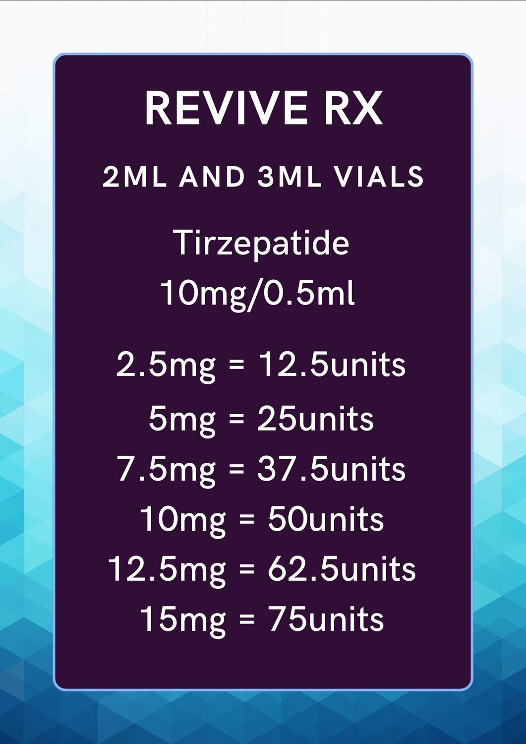 Tirzepatide 10mg 0 5ml 2ML Vial With E Visit REVIVE RX PHARMACY tirzepatide-10mg-0-5ml-2ml-vial-with-e-visit-revive-rx-pharmacy
