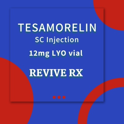 Tesamorelin 12mg LYO vial SC INJECTION with E-visit REVIVE RX