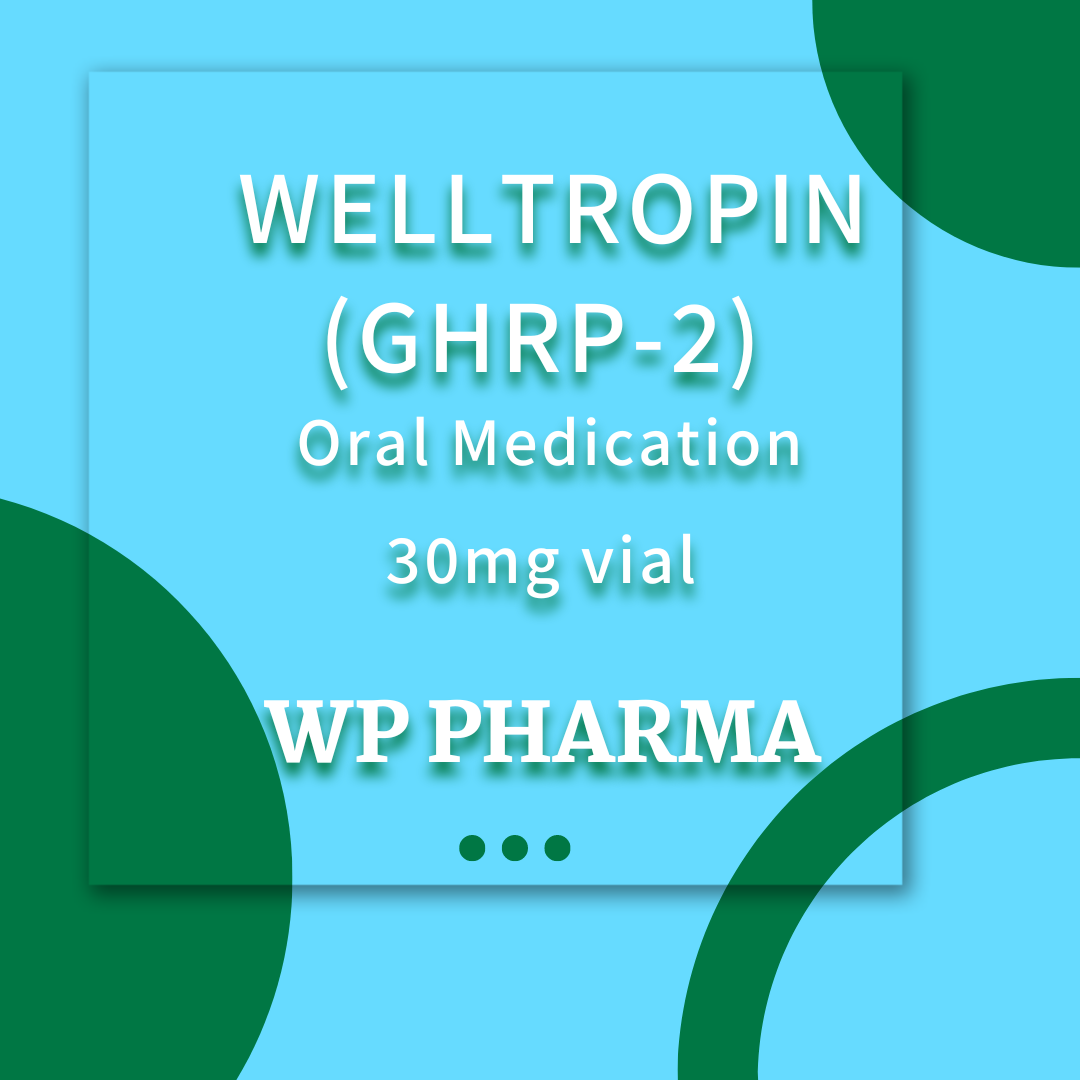 Welltropin (GHRP-2) 2mg/ml 15ml vial ORAL DROPPER with Service Fee  WP PHARMA