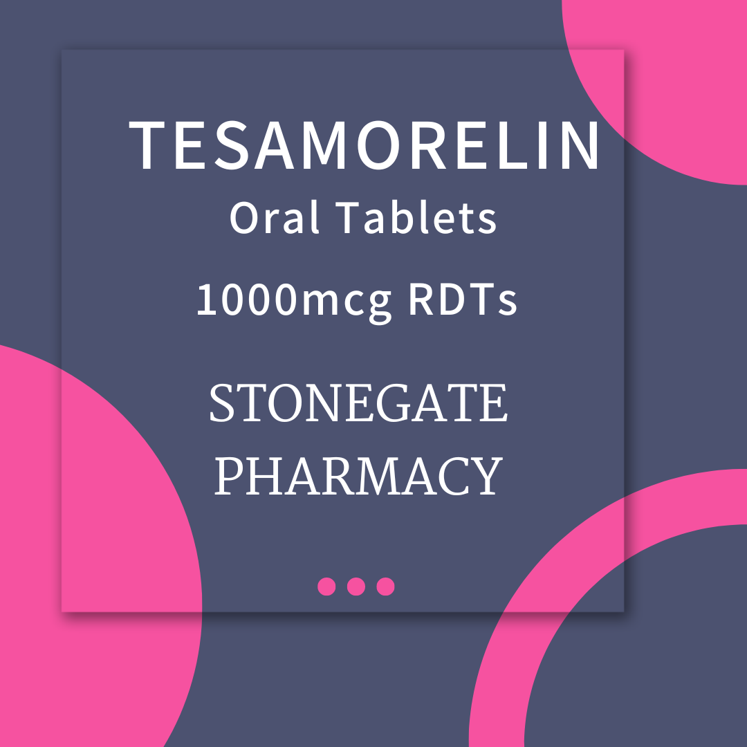Tesamorelin 1mg  RDT ORAL TABLET with Service Fee  STONEGATE PHARMACY