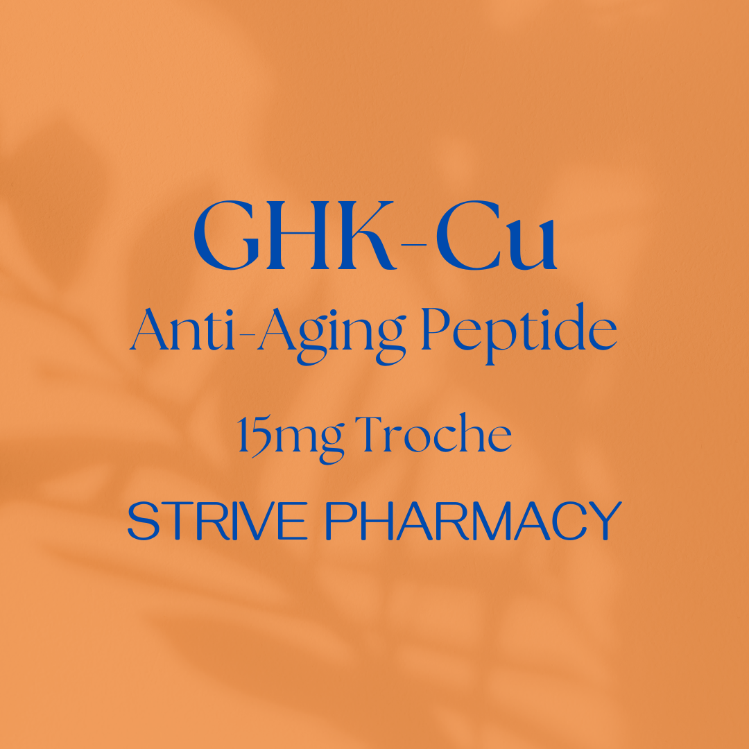GHK-Cu 15mg ORAL TROCHE with Service Fee  STRIVE PHARMACY