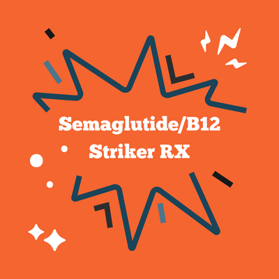 Semaglutide/B12 (cyano) 4-Week Supply with E-Visit STRIKER PHARMACY