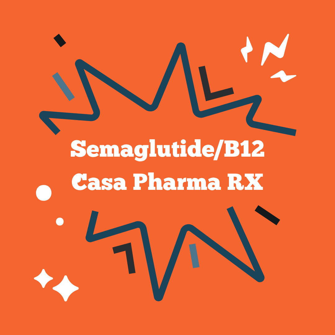 Sema/B12 (cyano) 4-Week Supply with Service Fee  CASA PHARMA RX