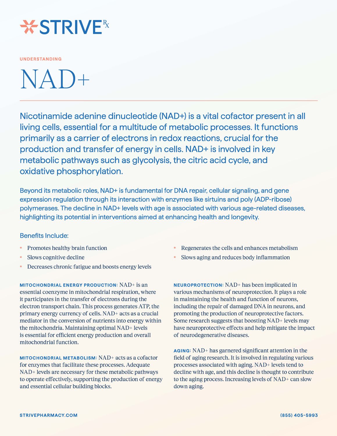 NAD+ 2000mg VIAL SC INJECTION with Service Fee  STRIVE PHARMACY NETWORK