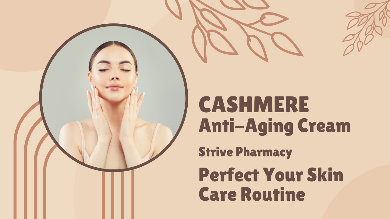 CASHMERE Anti-Aging (Caffeine/GHK-CU/Niacinamide/Tretinoin) Cream with Service Fee  STRIVE PHARMACY