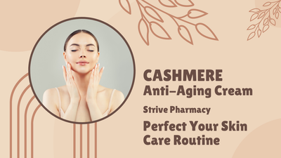 CASHMERE Anti-Aging (Caffeine/GHK-CU/Niacinamide/Tretinoin) Cream with E-Visit STRIVE PHARMACY