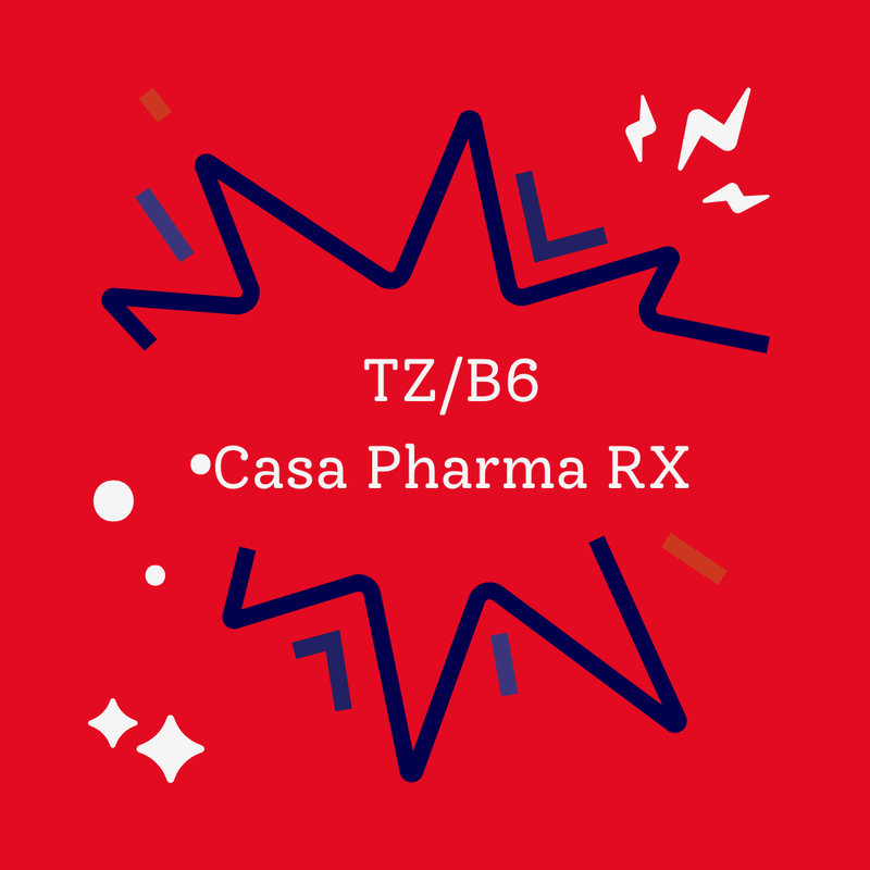 TZ/B6 4-Week Supply with Service Fee  CASA PHARMA RX