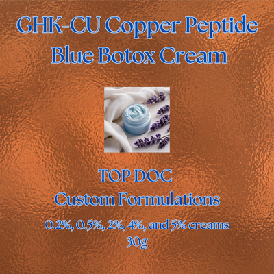 BLUE BOTOX CREAM: GHK-Cu Copper Peptide Cream with E-Visit THE PHARMACY HUB