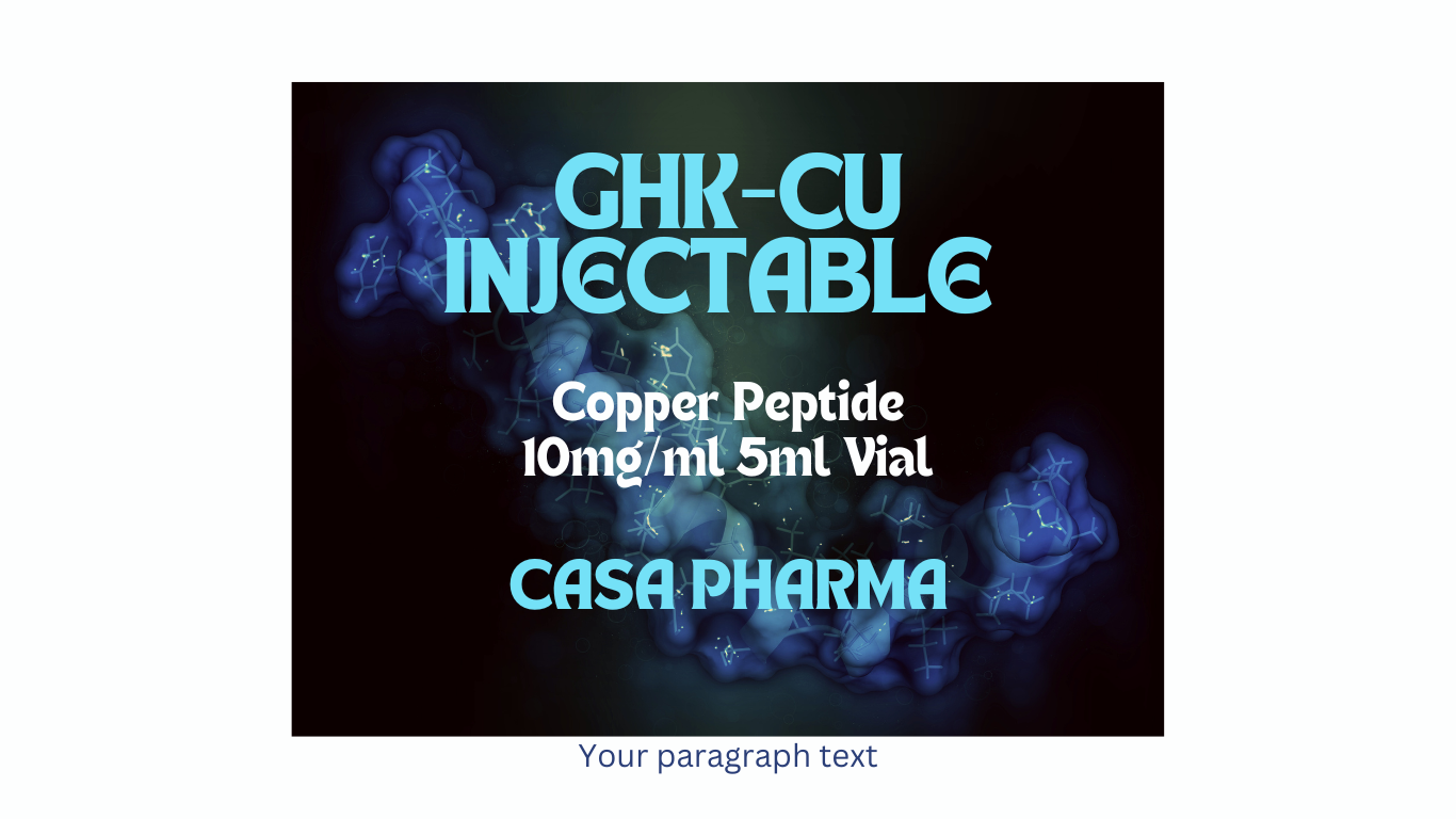 GHK-Cu 10mg/ml 5ml Vial SC INJECTION with Service Fee  CASA PHARMA