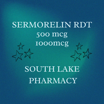 Sermorelin 500mcg/1000mcg RDT with Service Fee  SOUTH LAKE PHARMACY