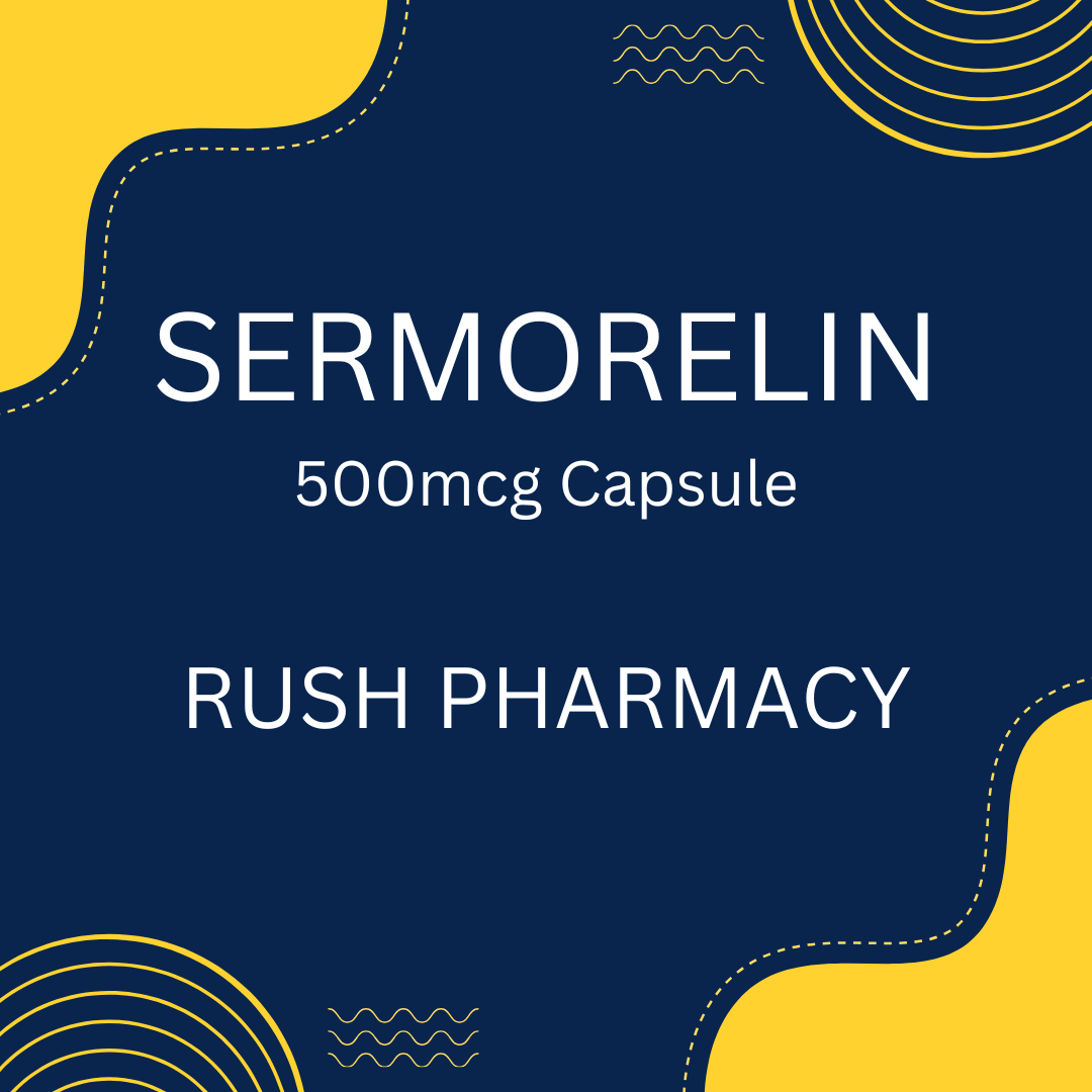 Sermorelin 500mcg CAPSULE with Service Fee  RUSH PHARMACY