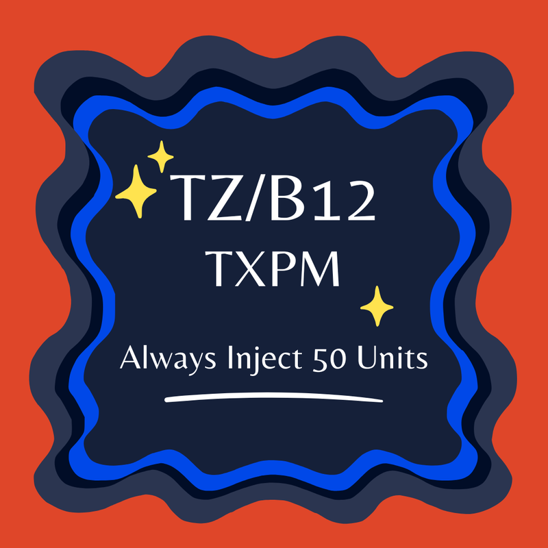 TZ/B12 4-Week Supply with Service Fee  TXPM