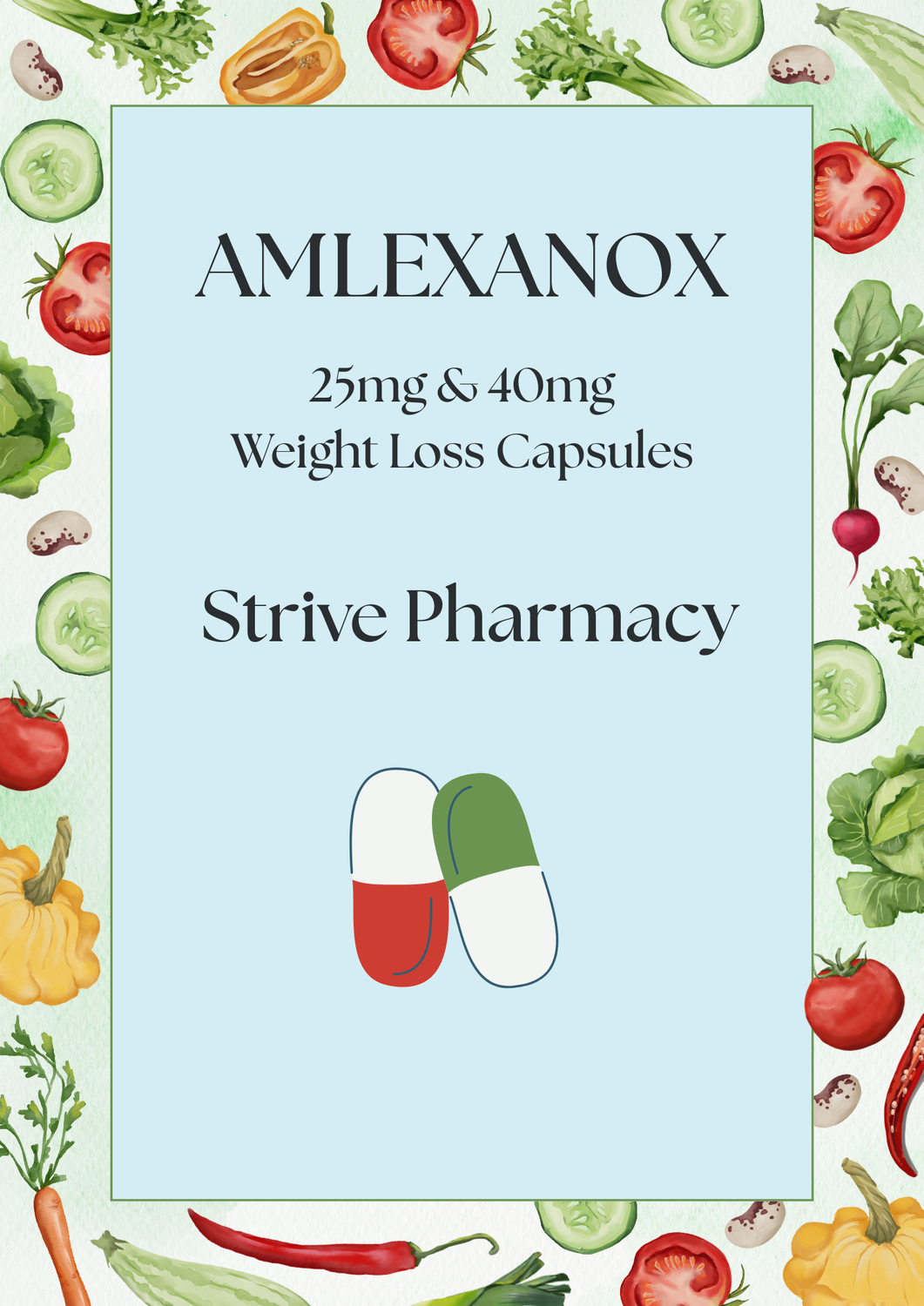 AMLEXANOX ORAL CAPSULES with Service Fee  STRIVE PHARMACY